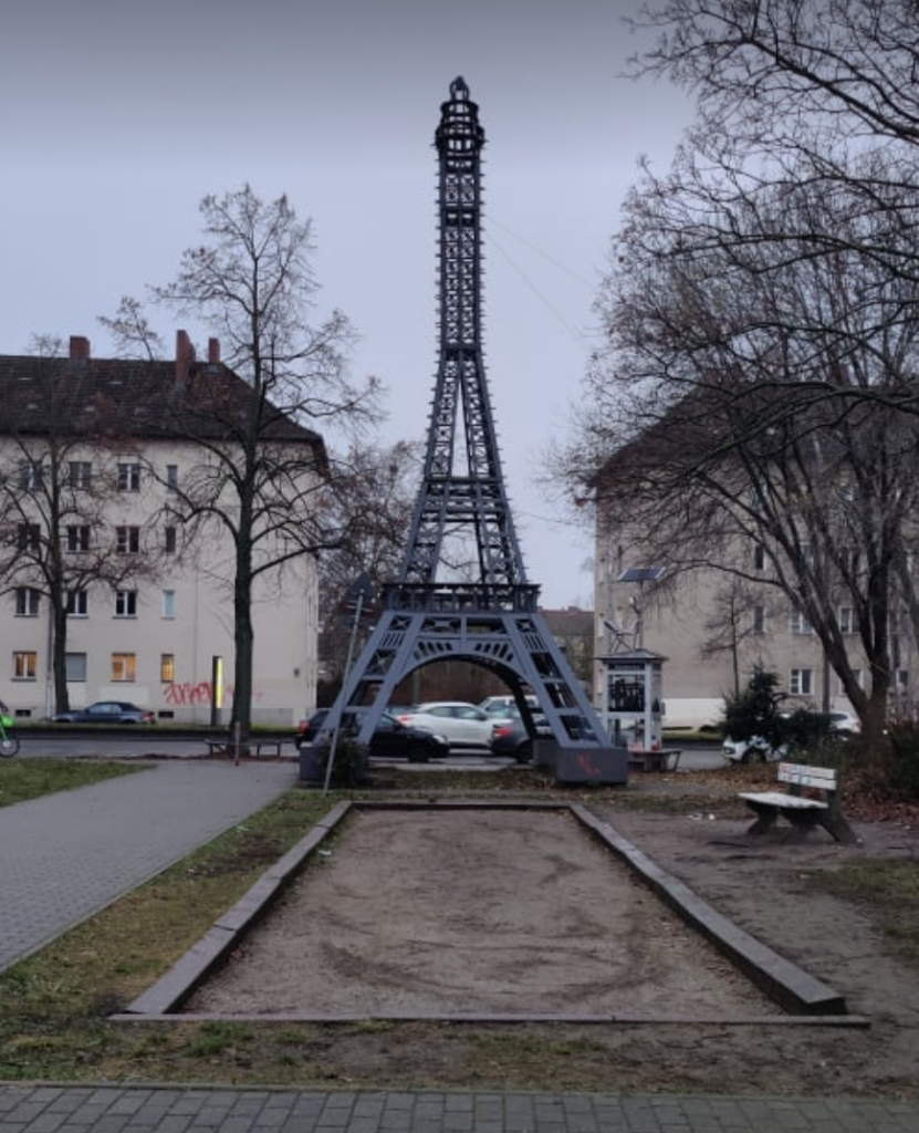 Eiffeltårnet der vågnede op i Berlin